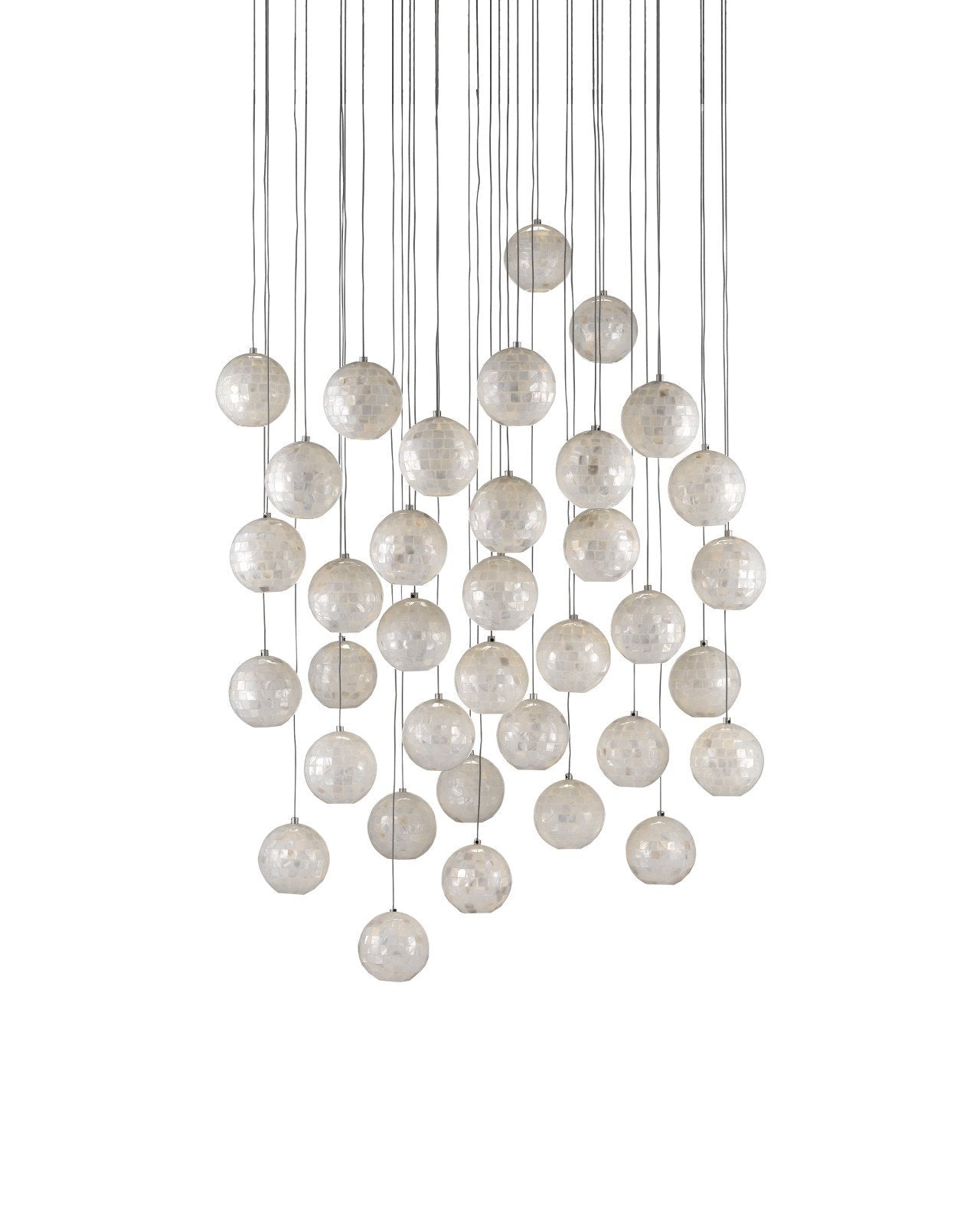 Finhorn 36-Light Round Multi-Drop Pendant