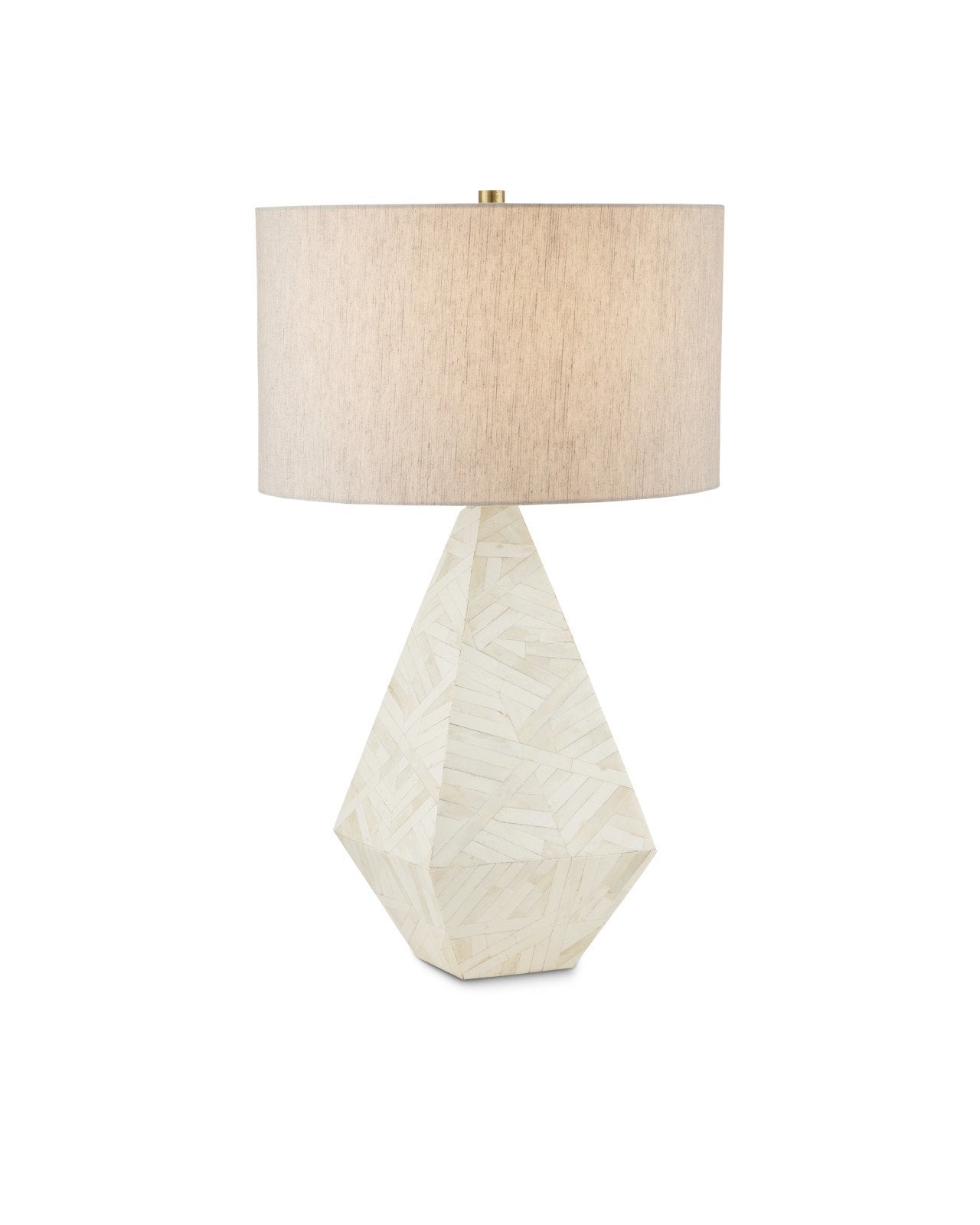 Elysium White Table Lamp
