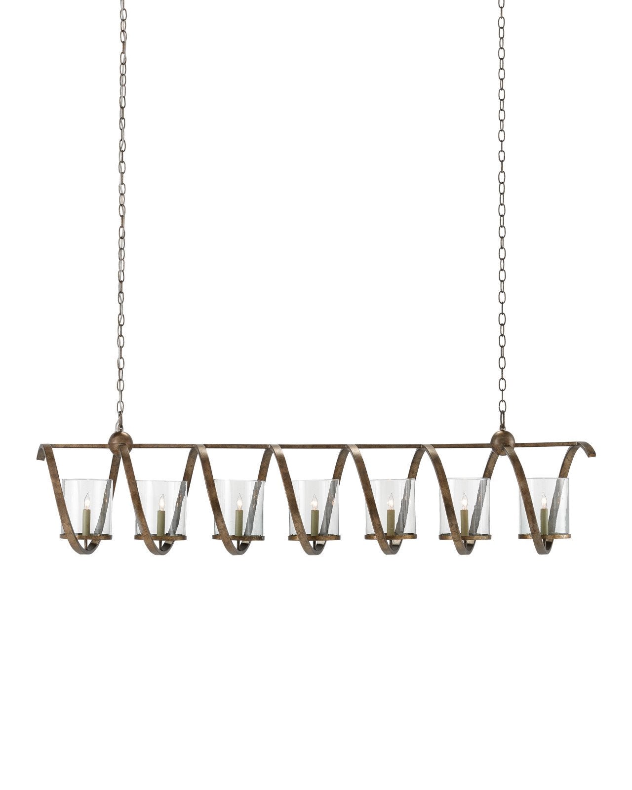 Maximus Grande Bronze Chandelier