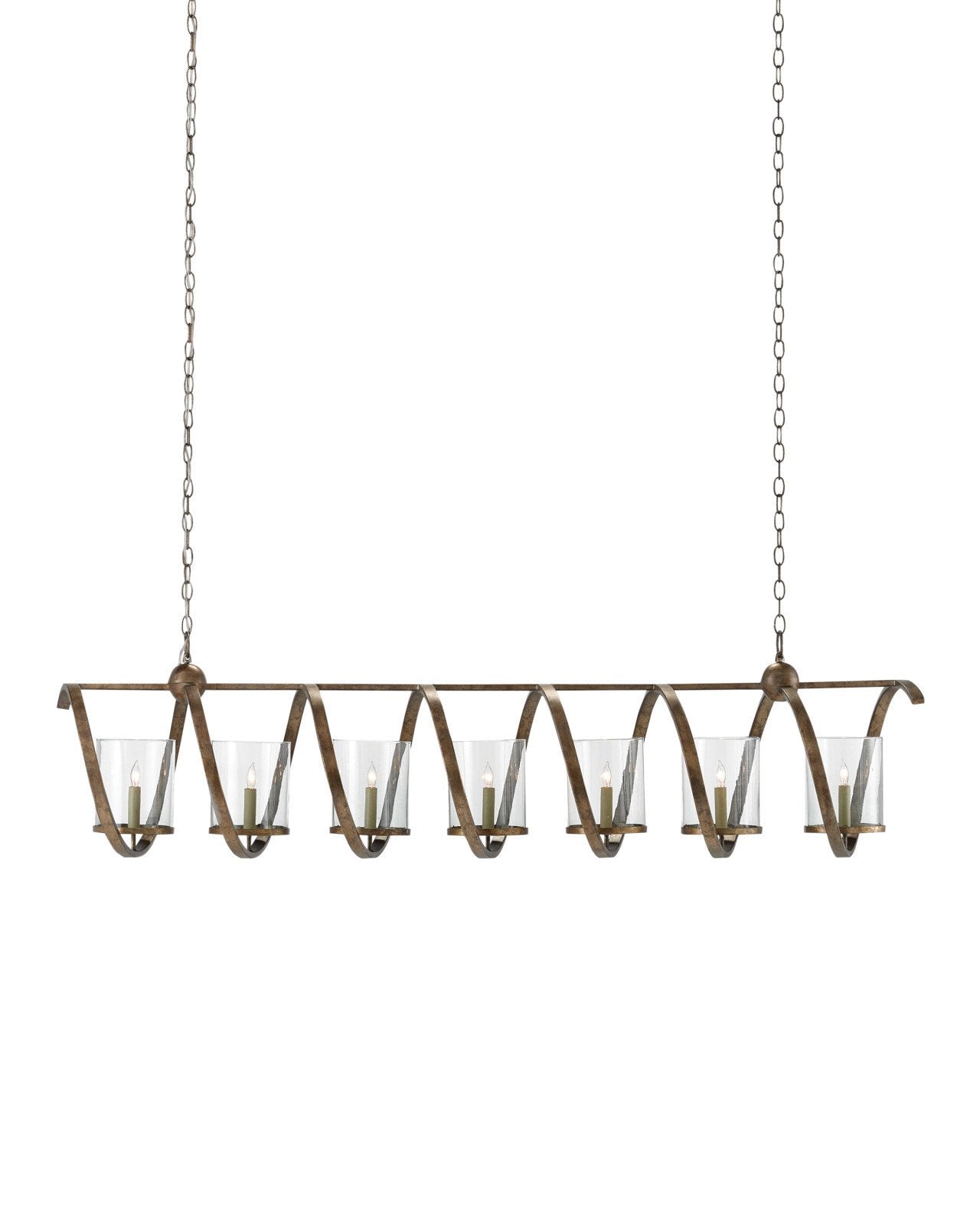 Maximus Grande Bronze Chandelier