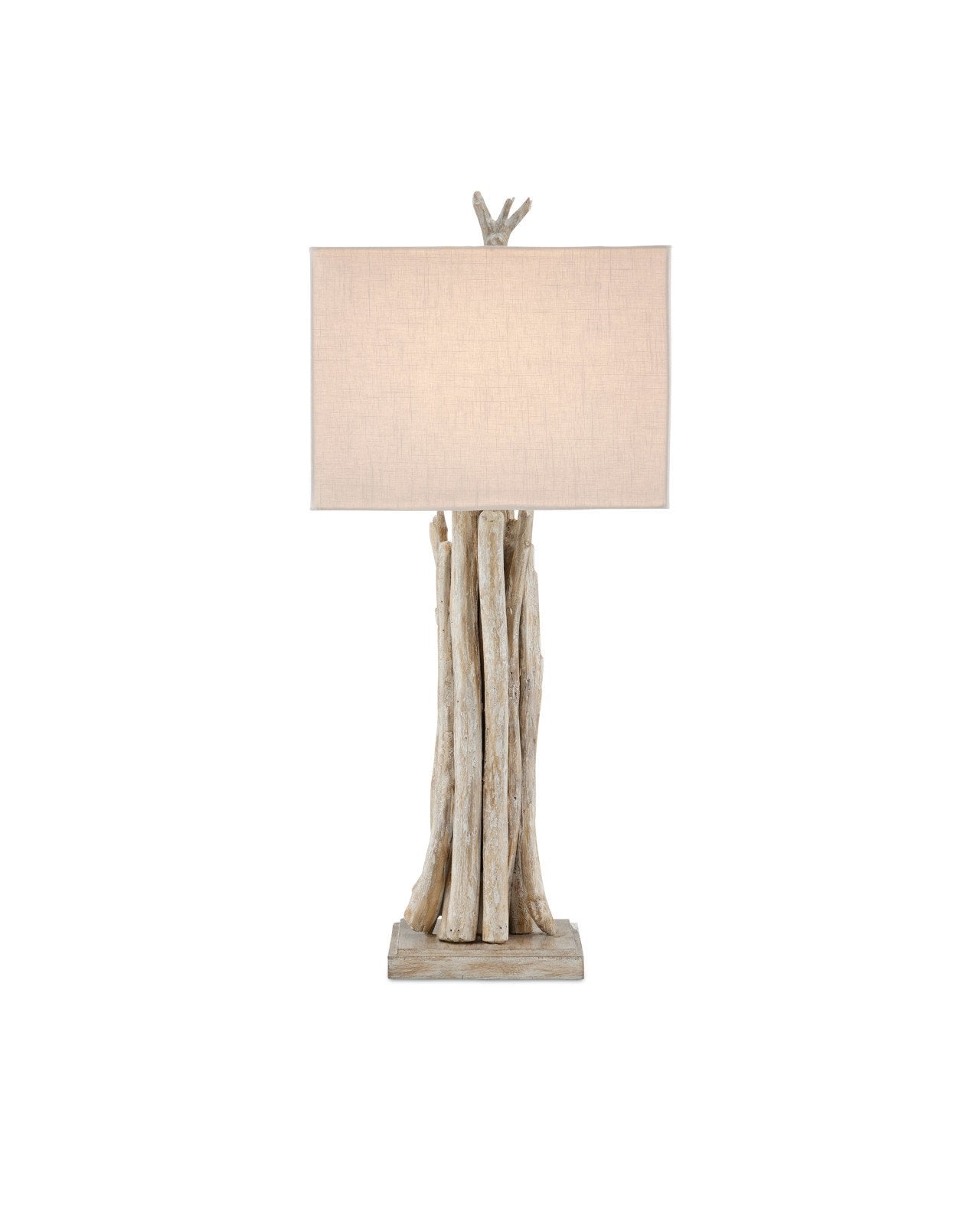 Driftwood Whitewash Table Lamp