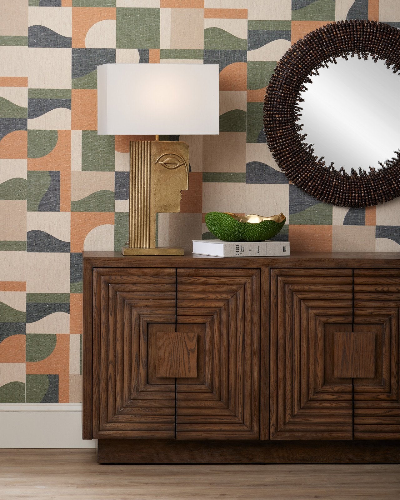 Thebes Brass Table Lamp