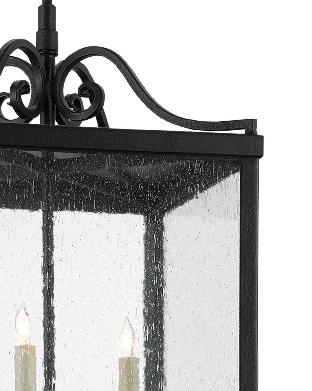 Giatti Large Black Outdoor Lantern