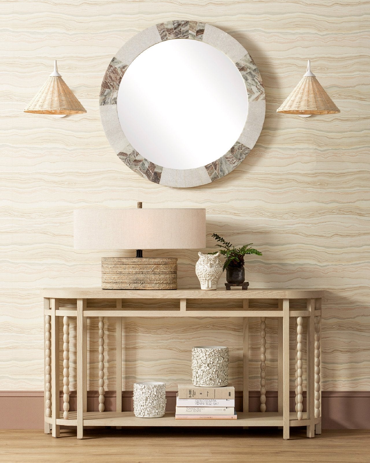 Norene Gray Console Table
