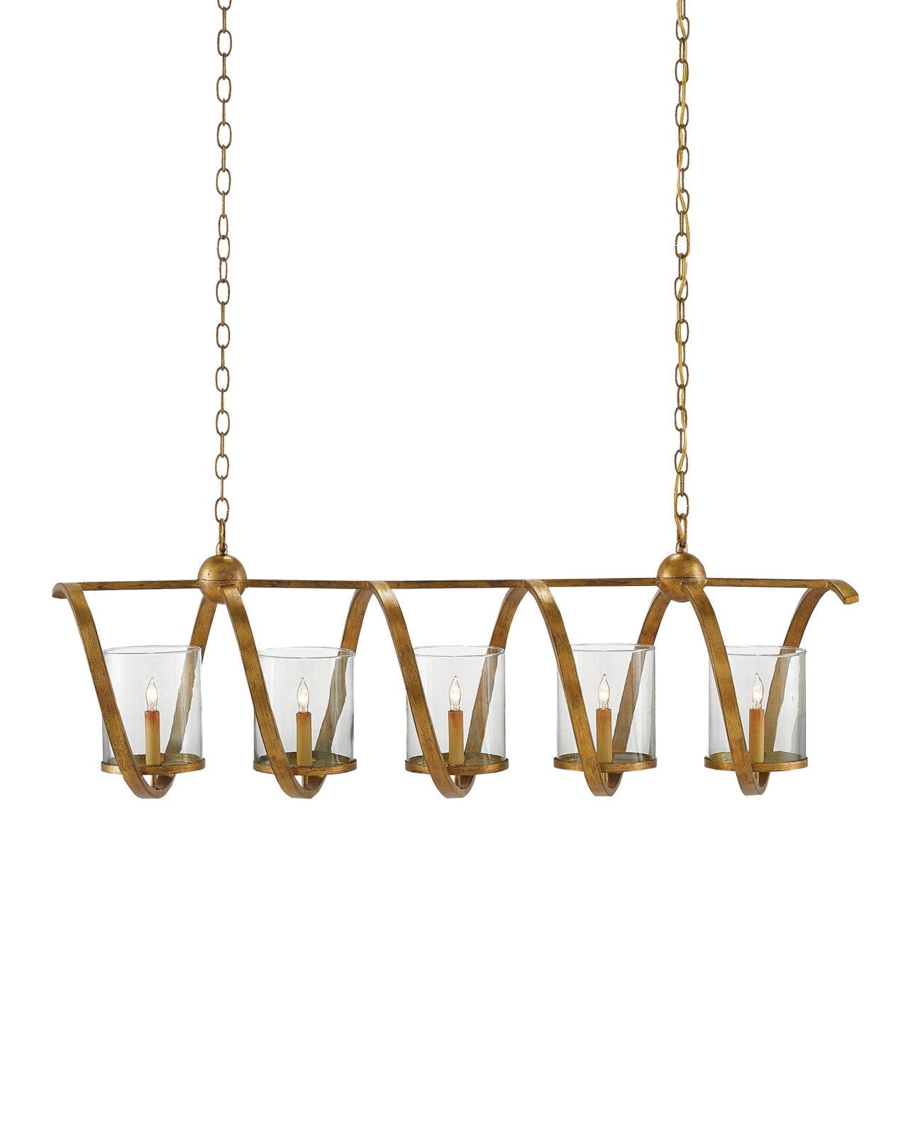 Maximus Medium Gold Chandelier