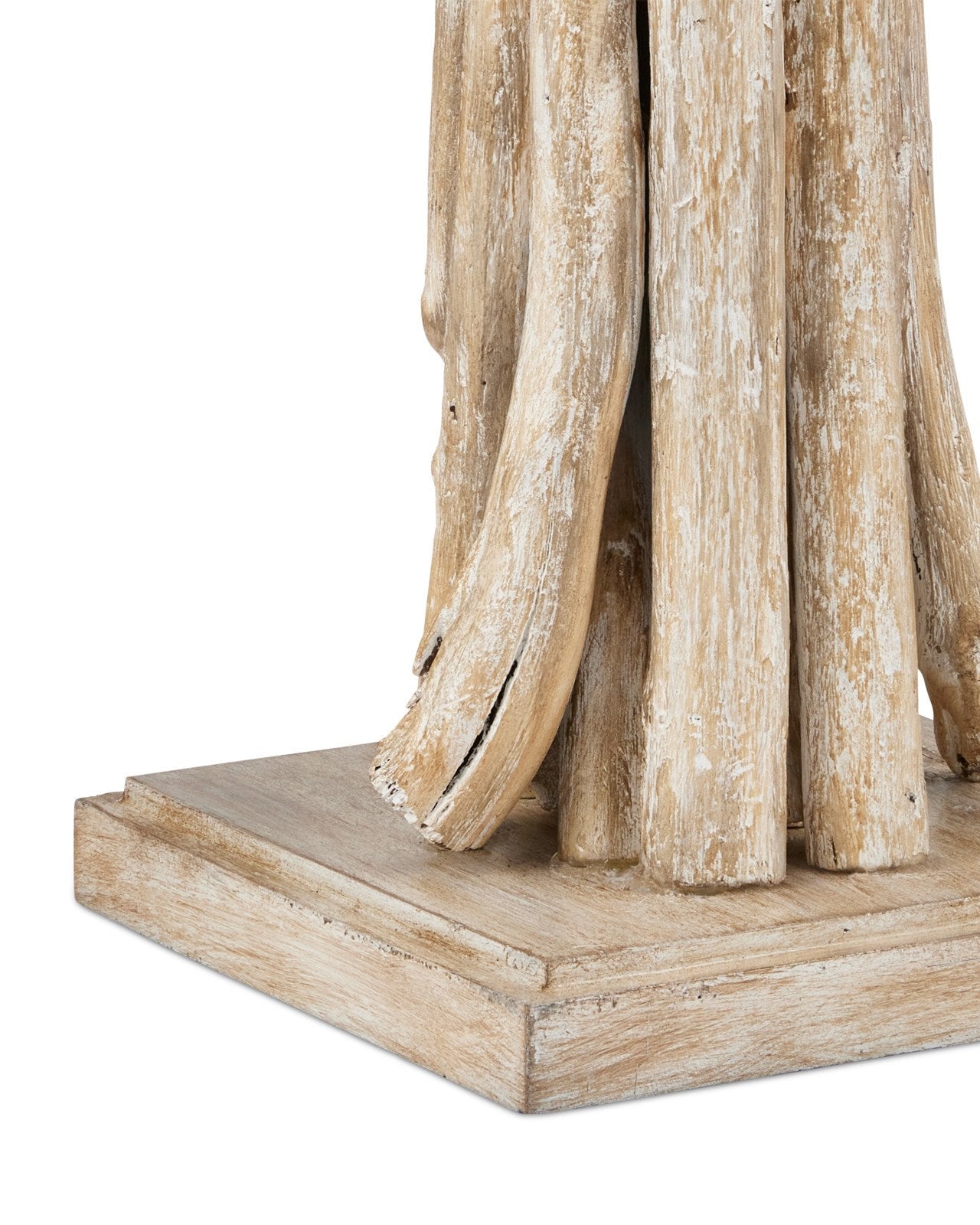 Driftwood Whitewash Table Lamp