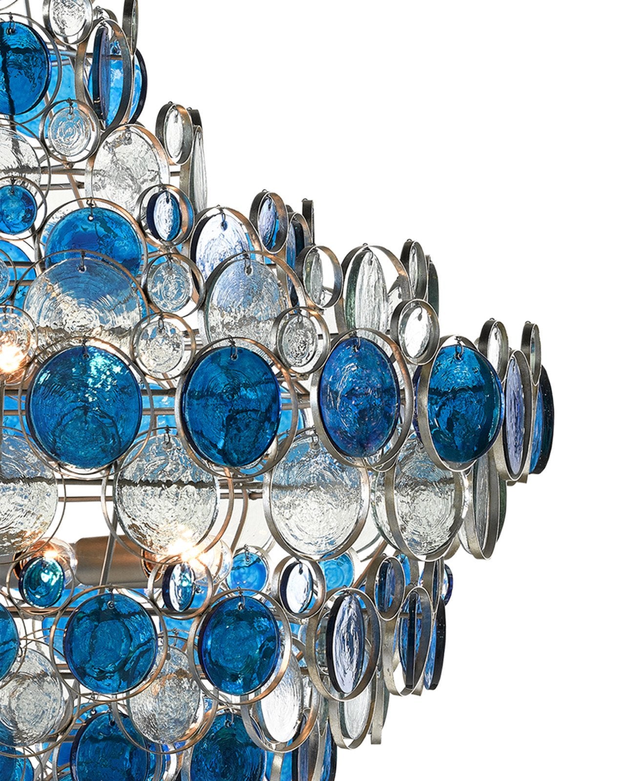 Galahad Large Blue Chandelier