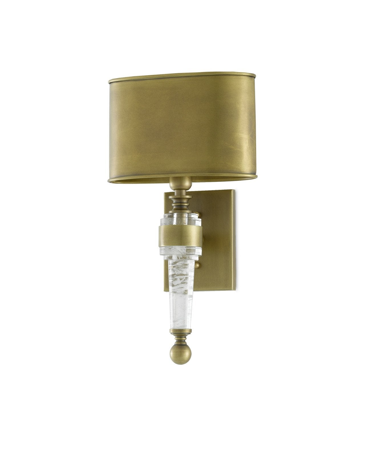 Lindau Brass Wall Sconce