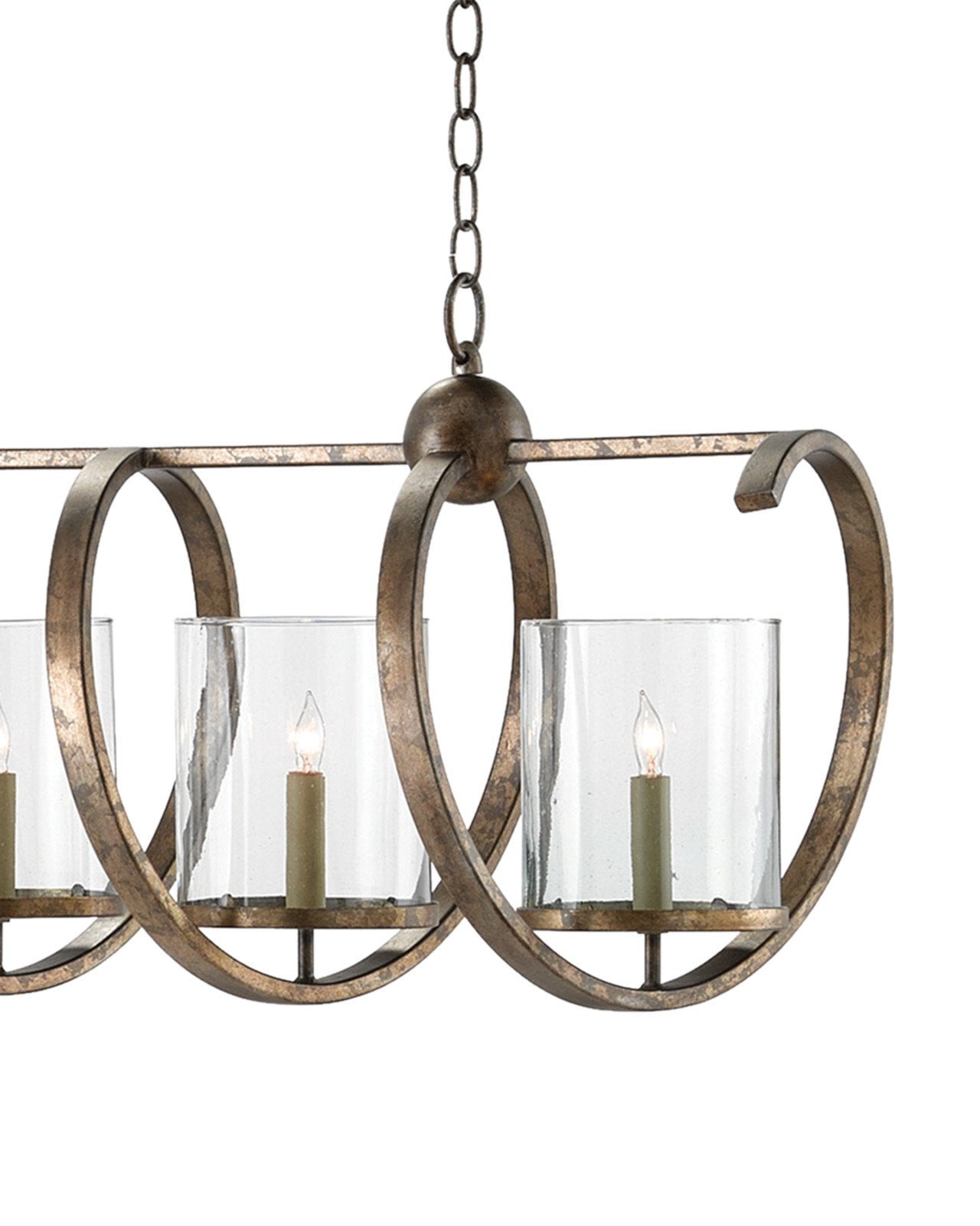 Maximus Grande Bronze Chandelier