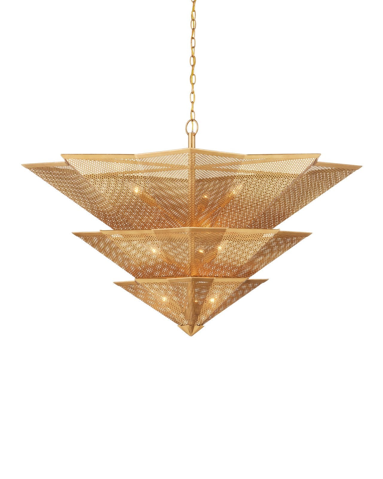 Hanway Gold Chandelier