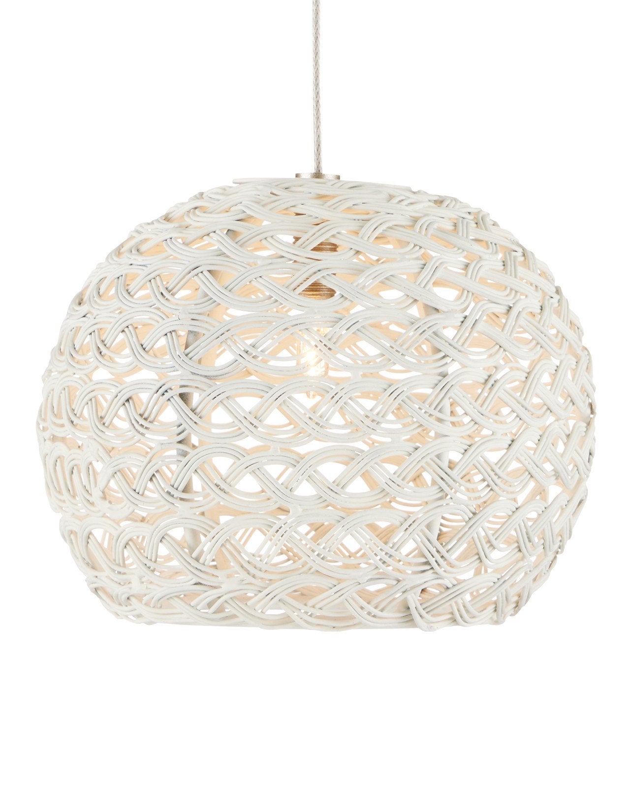 Piero White 30-Light Linear Multi-Drop Pendant