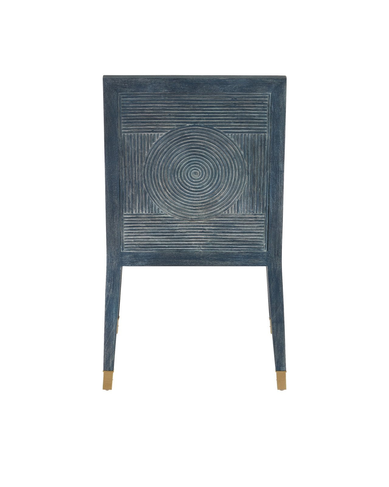 Santos Vintage Navy Side Chair, Barrett Dusk