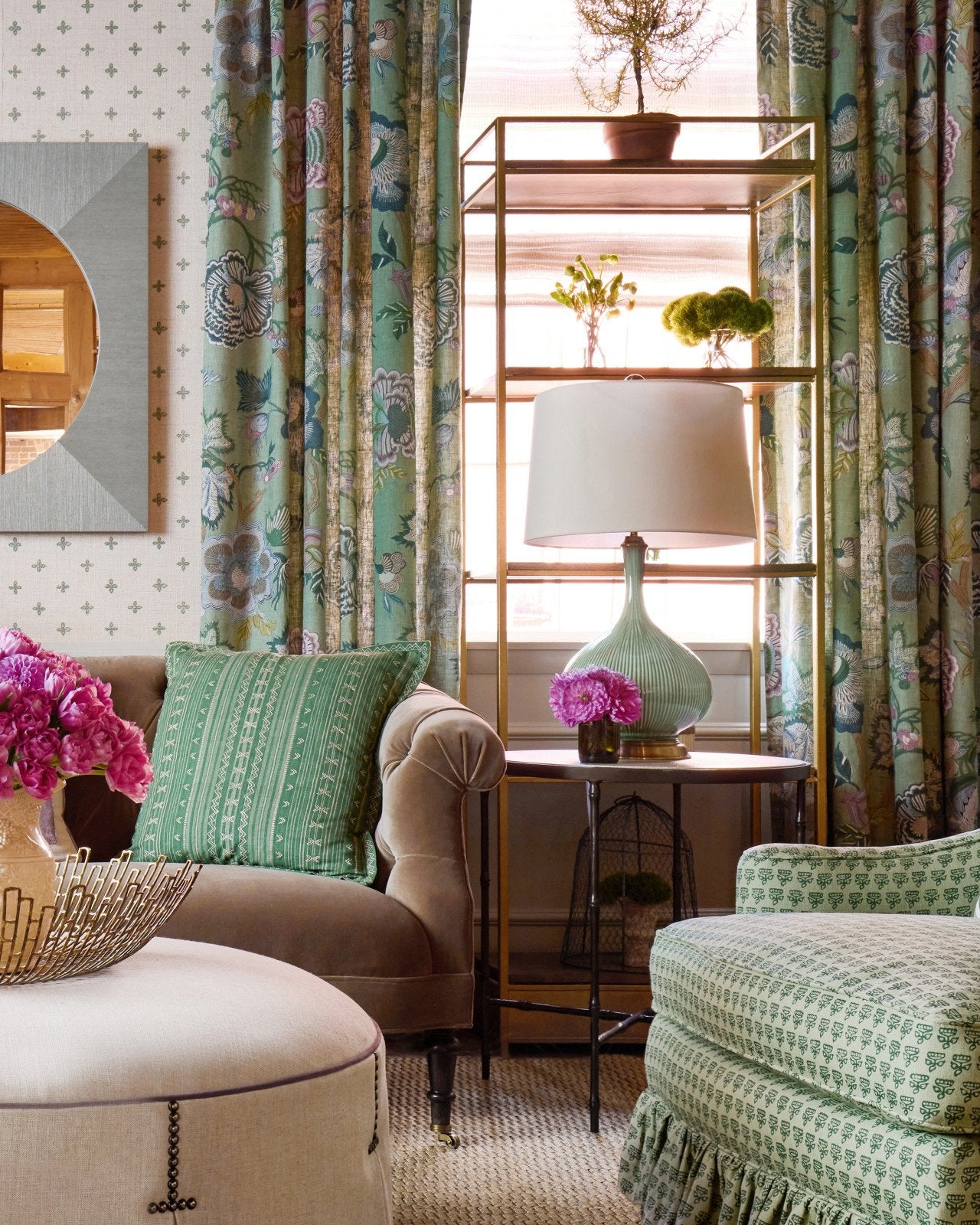 Cait Green Table Lamp