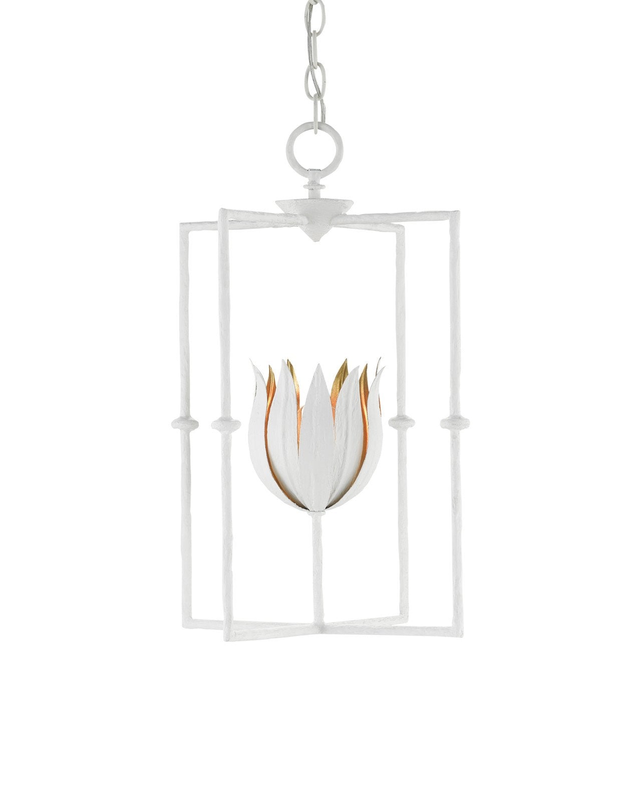 Tulipano White Lantern