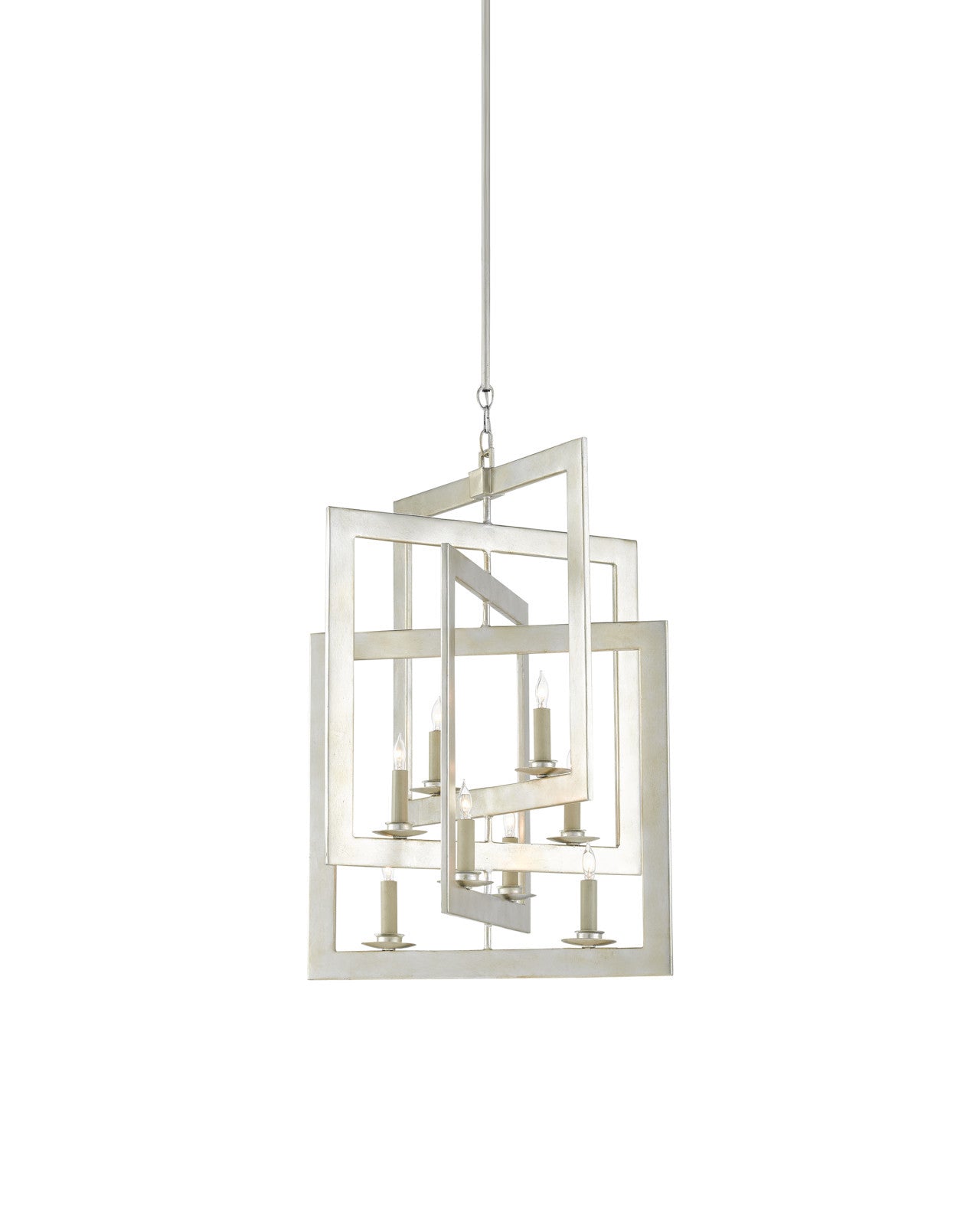 Middleton Small Silver Chandelier