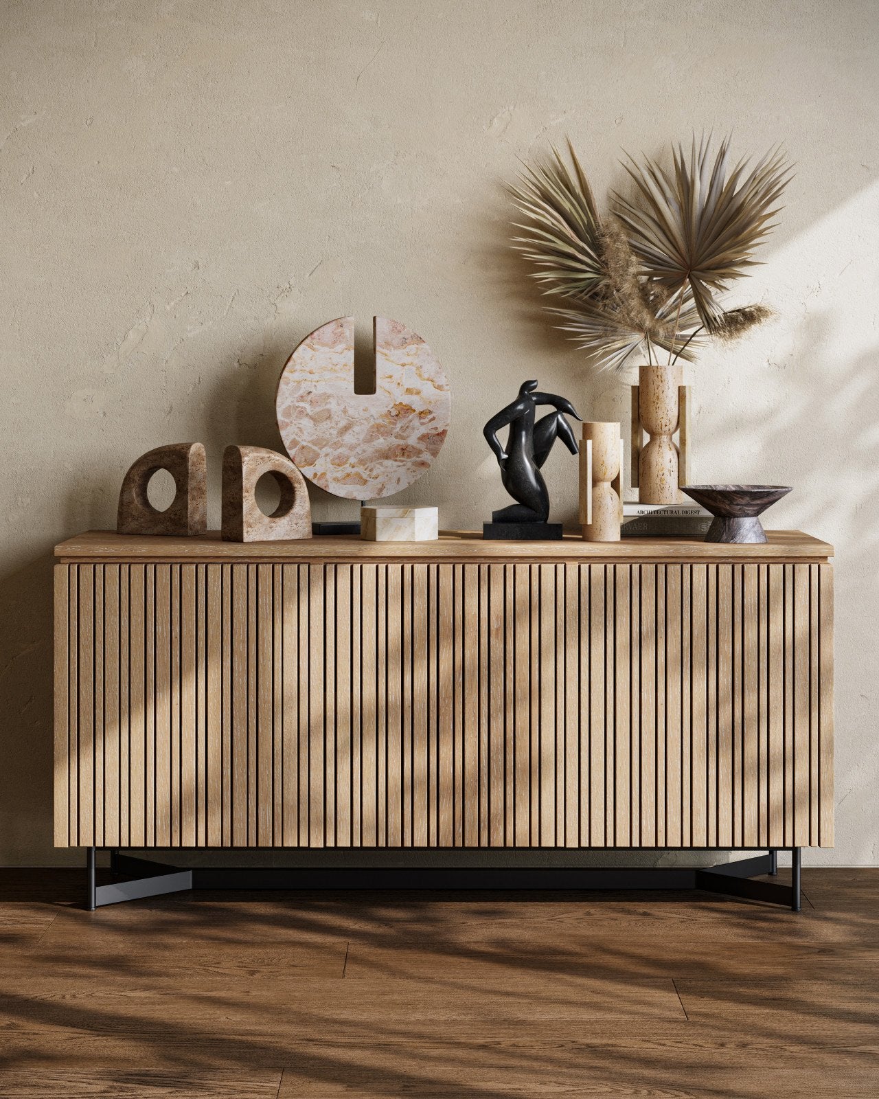 Indeo Washed Oak Credenza