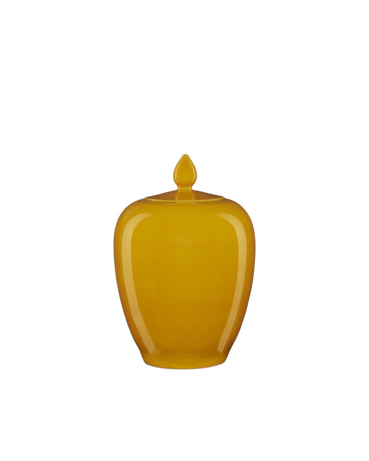 Imperial Yellow Ginger Jar