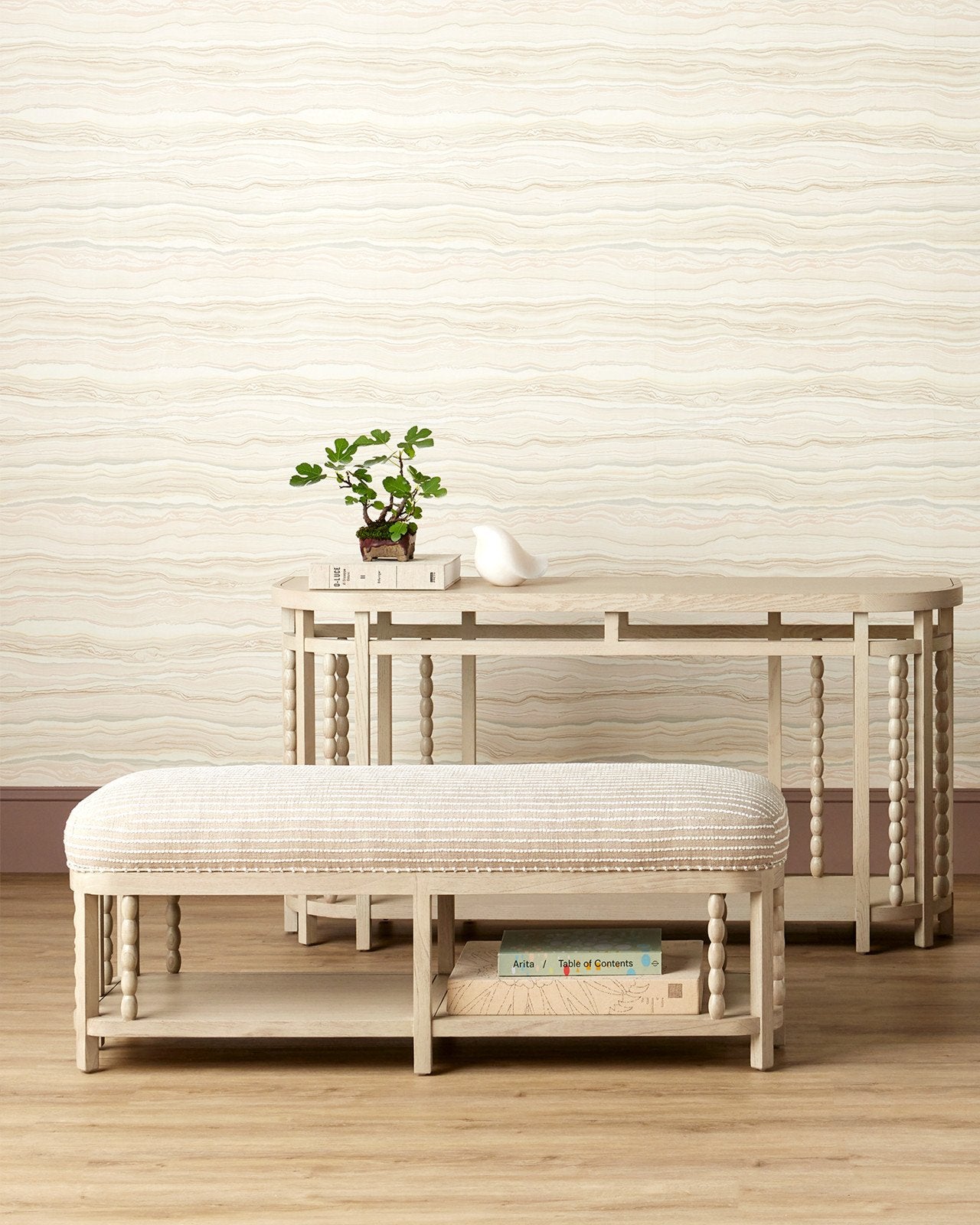 Norene Gray Console Table