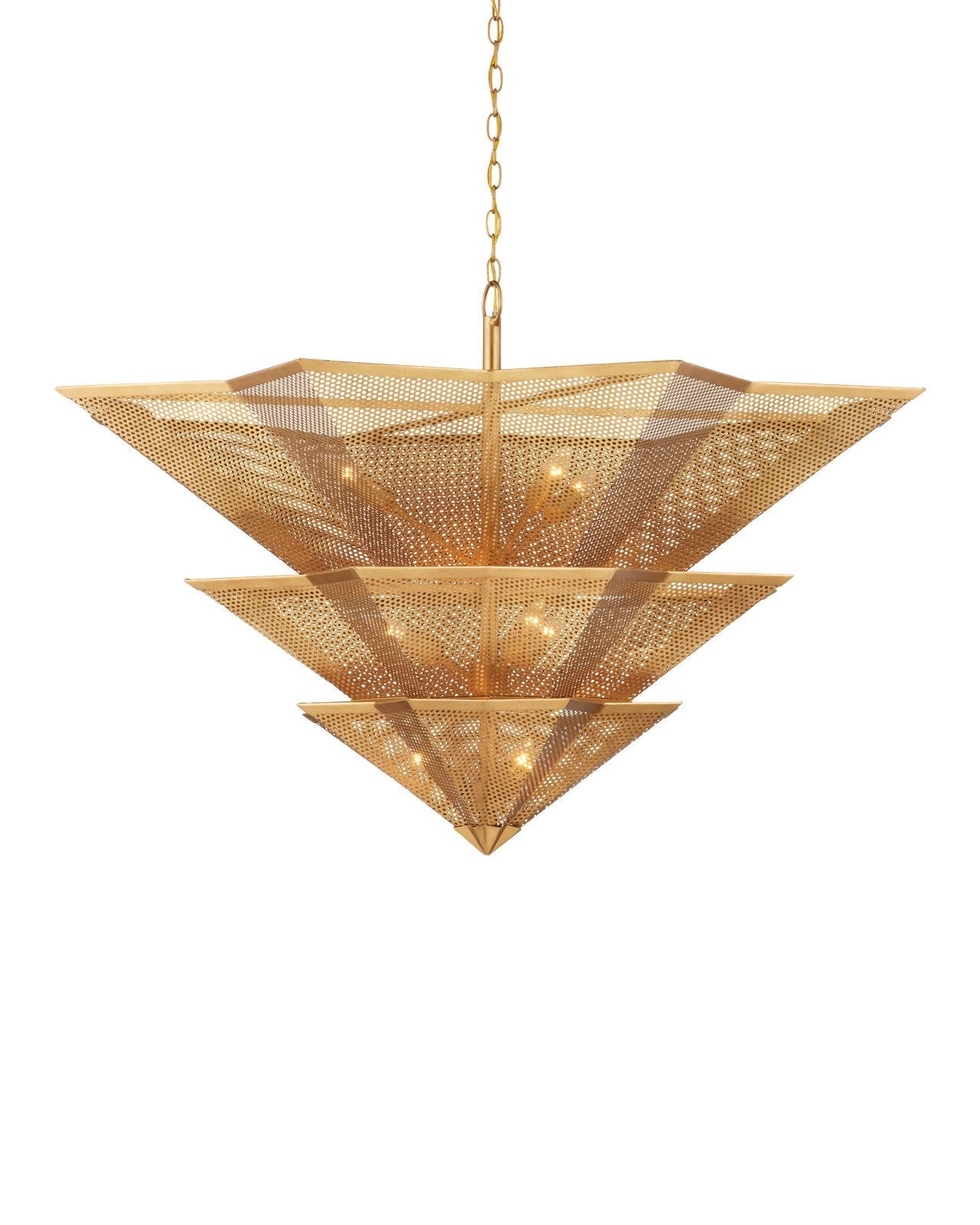 Hanway Gold Chandelier