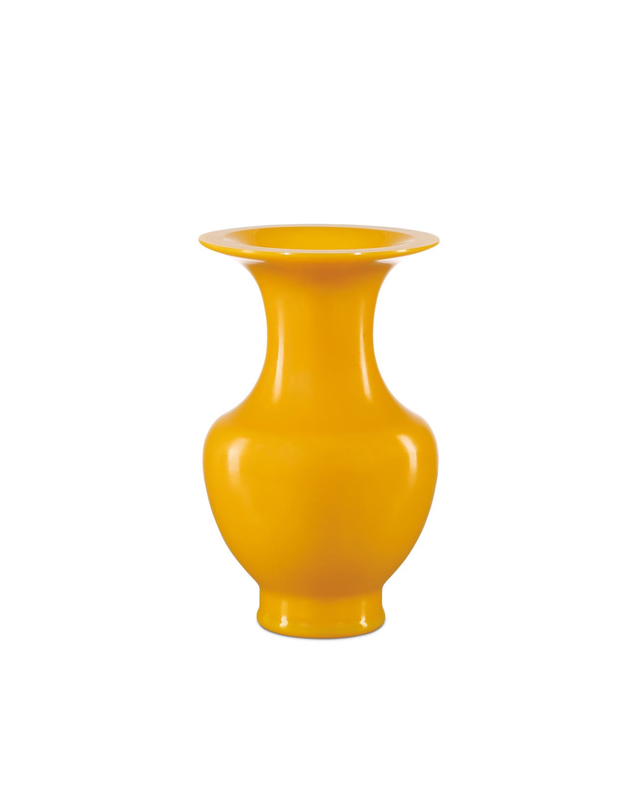 Imperial Yellow Peking Vase