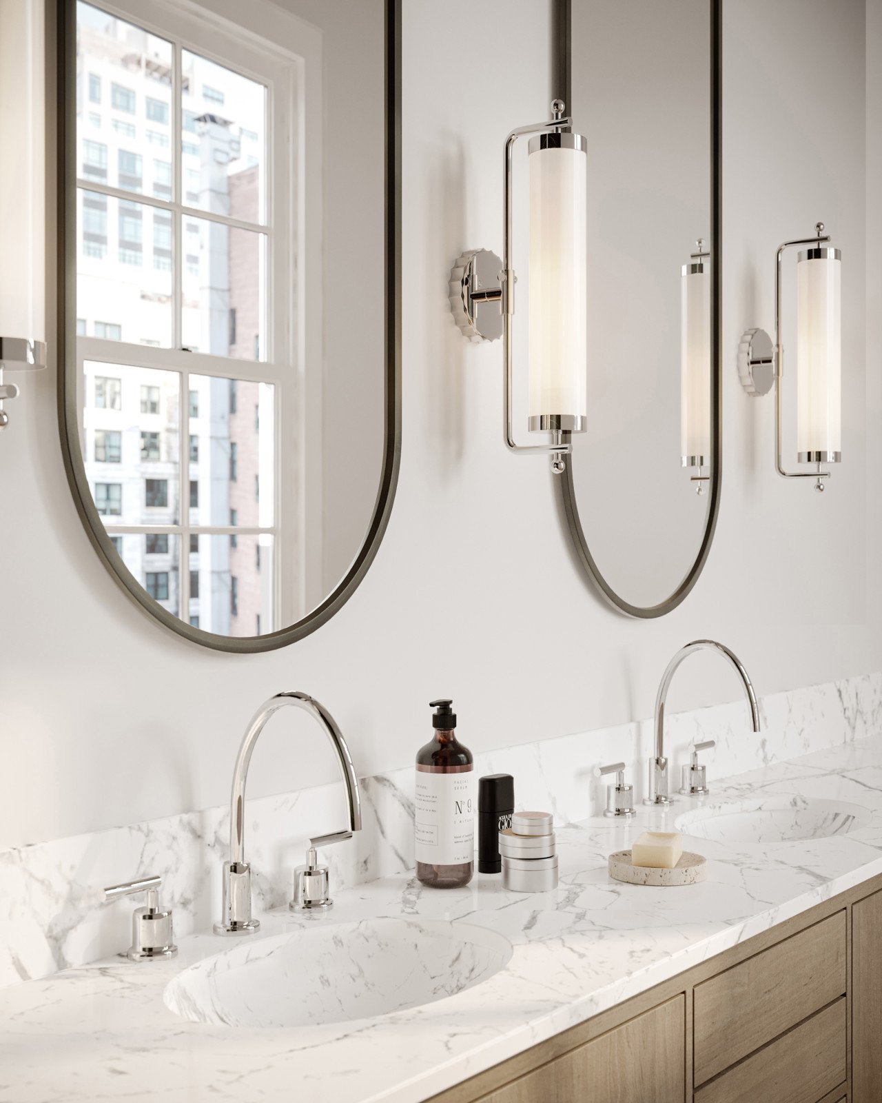 Latimer Nickel Wall Sconce