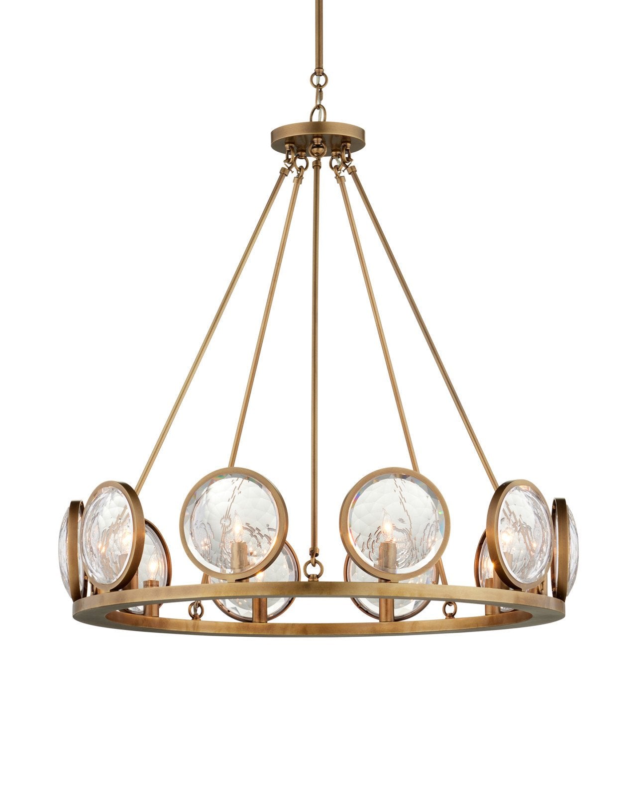 MarjieScope Brass Chandelier