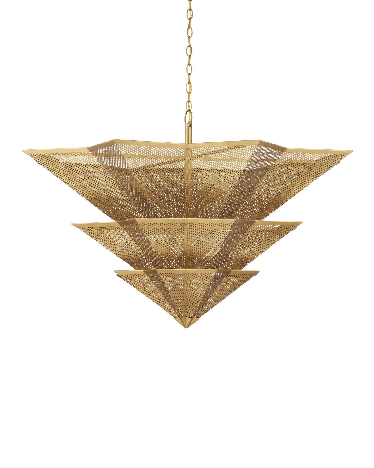 Hanway Gold Chandelier