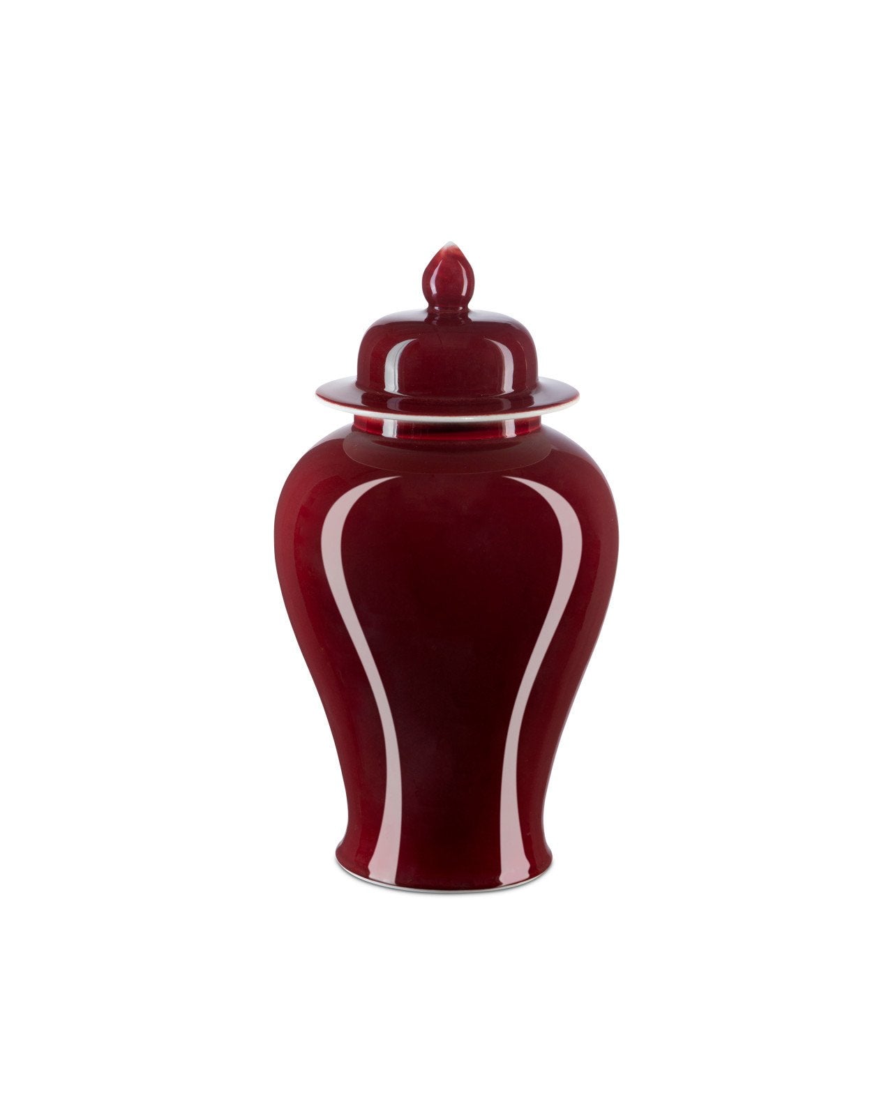 Oxblood Medium Temple Jar