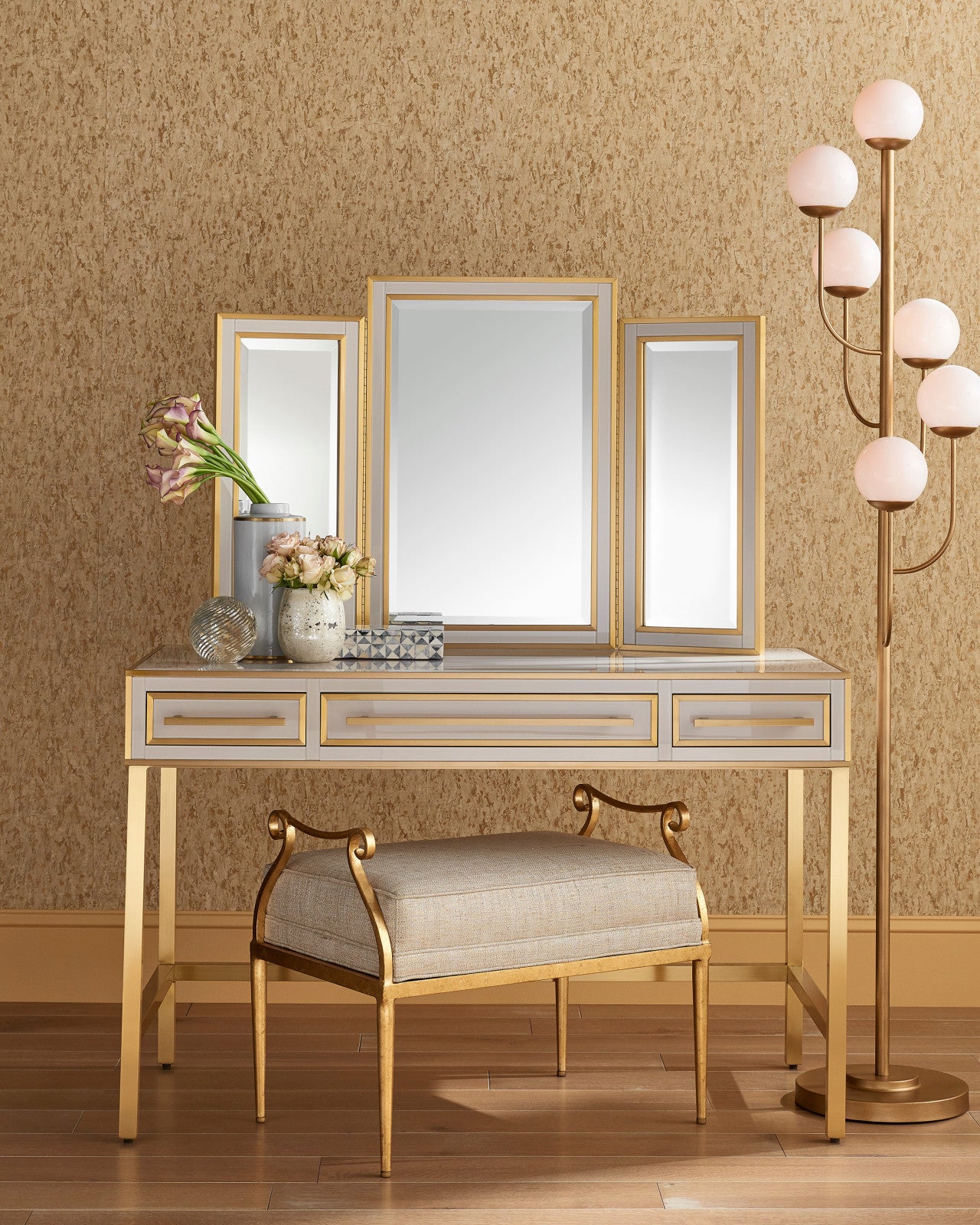 Arden Ivory Vanity