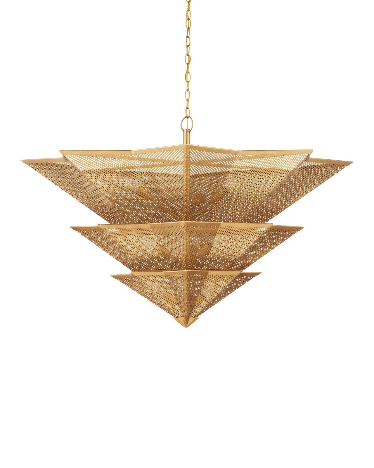 Hanway Gold Chandelier